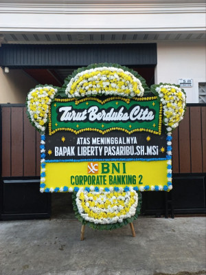 Papan Bunga Duka di Canden