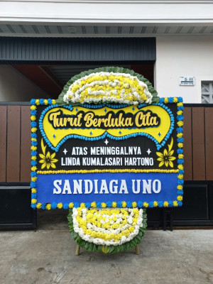 Papan Bunga Duka di Canden