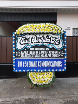 Papan Bunga Duka di Canden